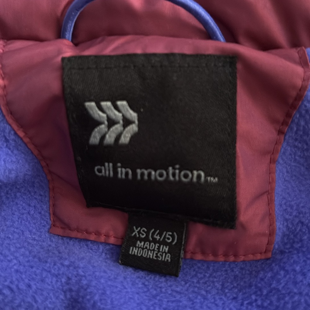 Girls All In Motion Puffer Jacket - Picture 3 of 3